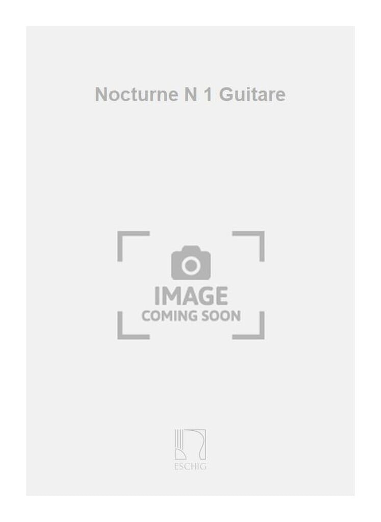 Nocturne N 1 Guitare